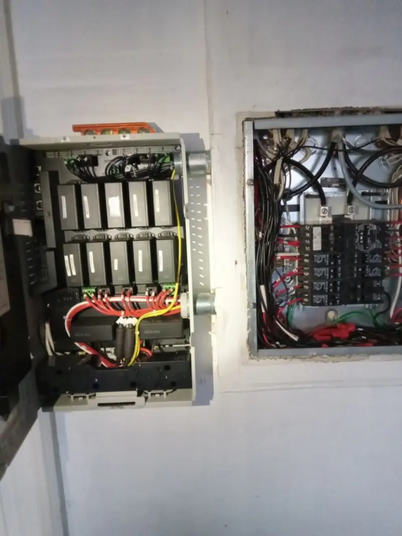 Electrical panel upgrade completed for Carbon Monoxide Detector Installation in O'Hara